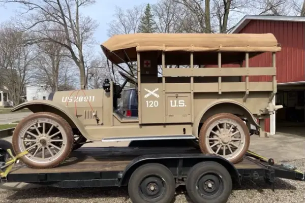 1917 Kissel US Army Light Delivery Truck Model 6-38