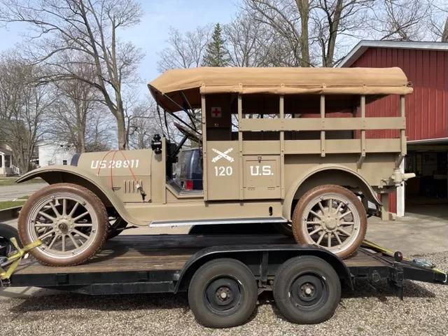 1917 Kissel Model 6 38 US Army Light Truck, Kissel Roadster, Kissel Kar, Kissel Antique, Antique Speedster, Classic Car